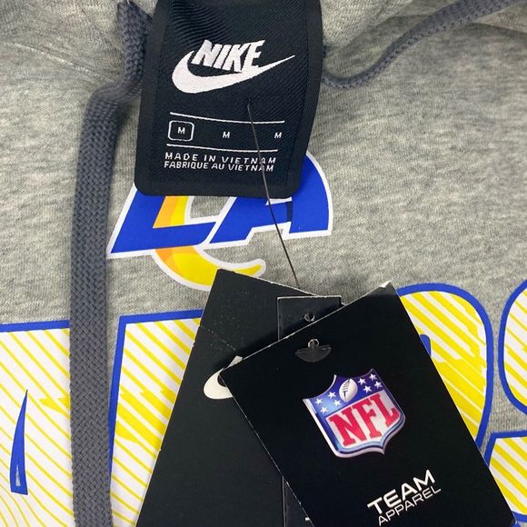 Nike NFL LA VAMOS RAMS Pullover Hoodie // NKDK-06G / Medium // NEW - Picture 8 of 9